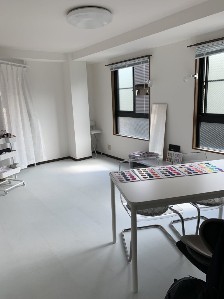 大阪市西区新町 パーソナルカラー骨格診断顔タイプ診断